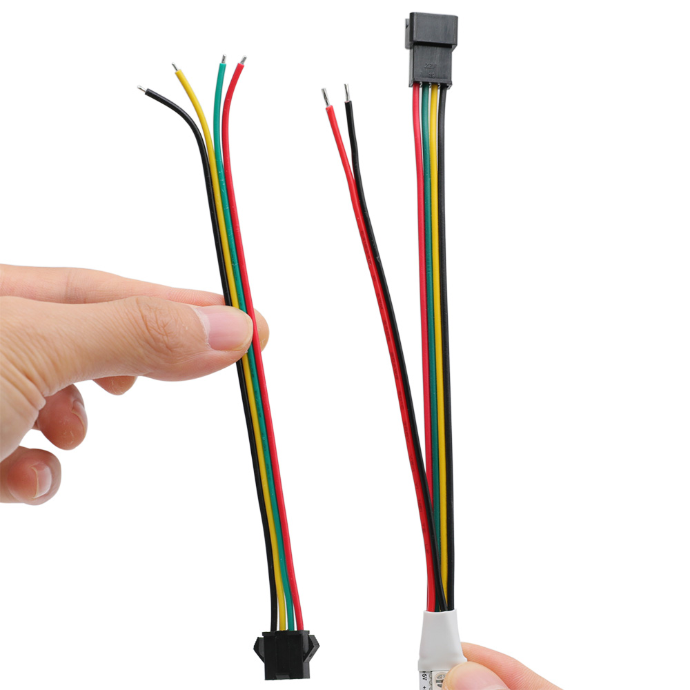 DC5V 96LEDs/m Fastest APA107/HD107S Individually Addressable Super Bright Full Color RGB LED Strip - 16.4Ft/Roll DC5V 96LEDs/m Fastest APA107/HD107S Individually Addressable Super Bright Full Color RGB LED Strip - 16.4Ft/Roll